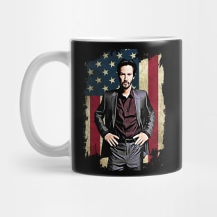 Flag america main character movie gift for fans Mug